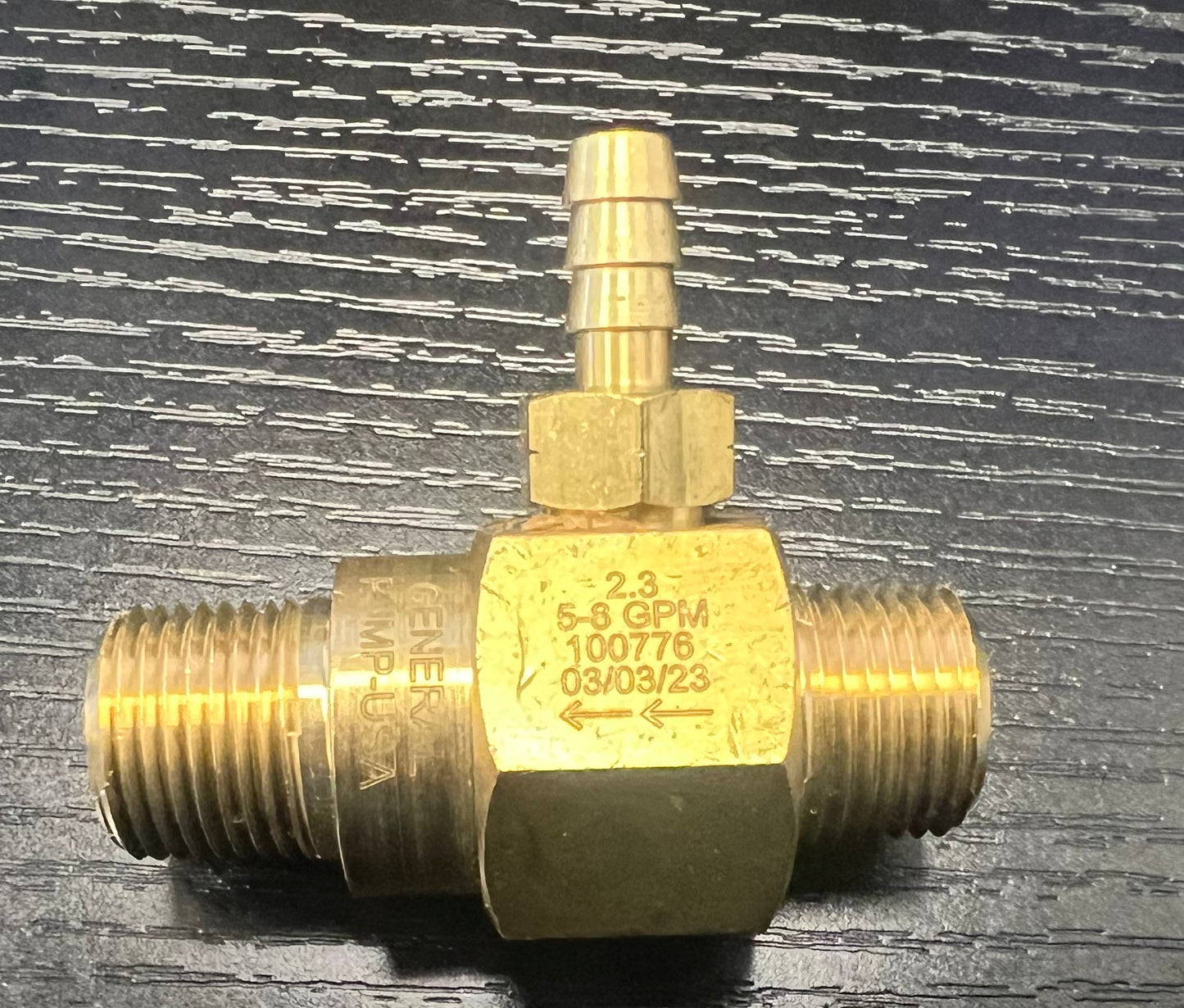 GP 2.3MM 5-8 GPM HIGH DRAW FIXED INJECTOR 4500 PSI