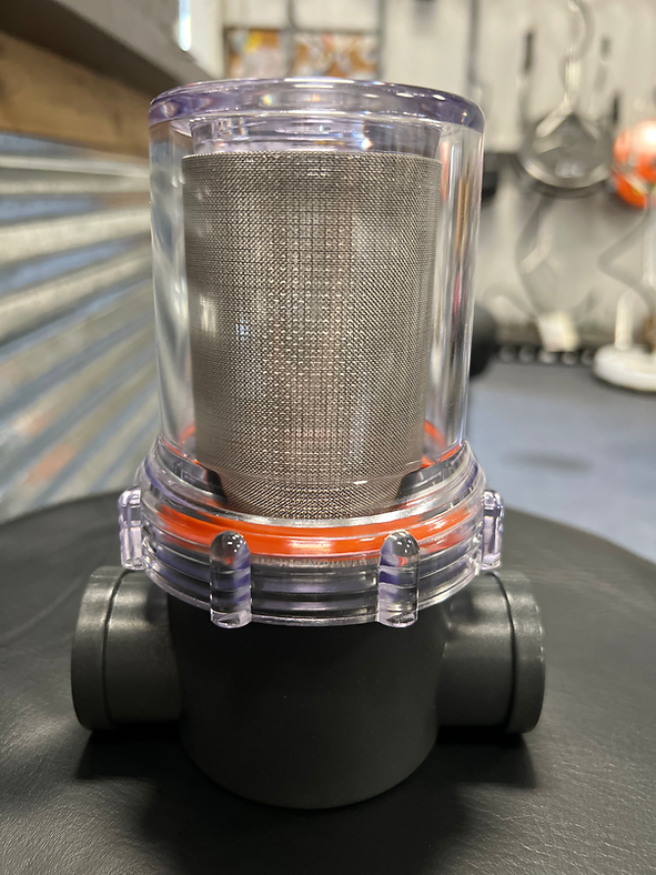 GP CLEAR BOWL 1"FILTER