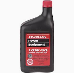 Honda 10w30 power equipment oil