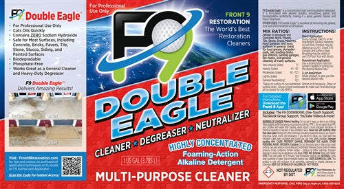 F9 Double Eagle Cleaner Degreaser Neutralizer