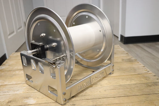 BANDIT ALUMINUM HOSE REEL 300FT 12" DRUM