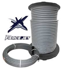 3/8 100ft Gray Fierce Jet CW